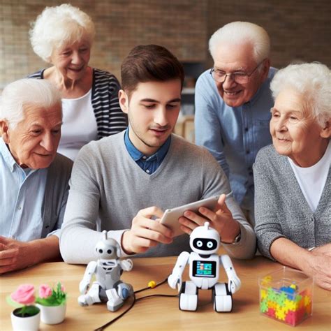 Coding Robots For Seniors Learning New Skills Later In Life