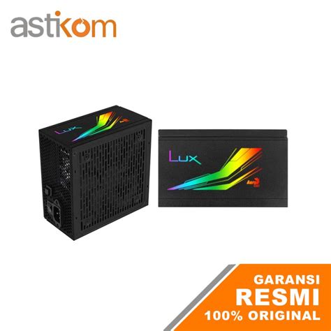 Jual PSU Aerocool LUX RGB 550W 80 Plus Bronze By Astikom Shopee