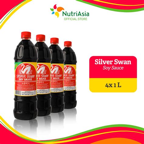 Silver Swan Soy Sauce 1 L Bundle Of 4 Shopee Philippines