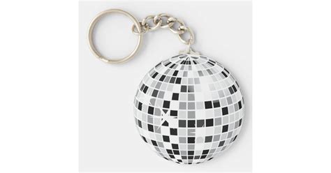 Disco Ball Keychain | Zazzle