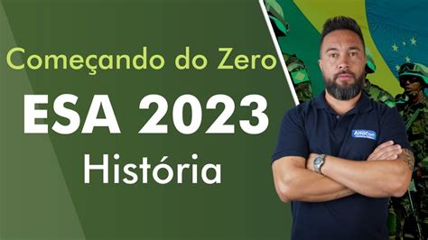 Concurso ESA 2023 Aula de História AlfaCon Militares YouTube