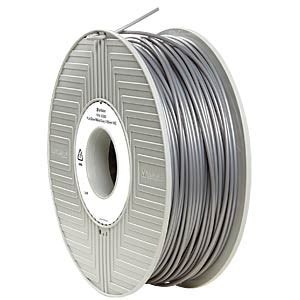 Verbatim Pla Filament Silver Metallic Grey Mm Kg