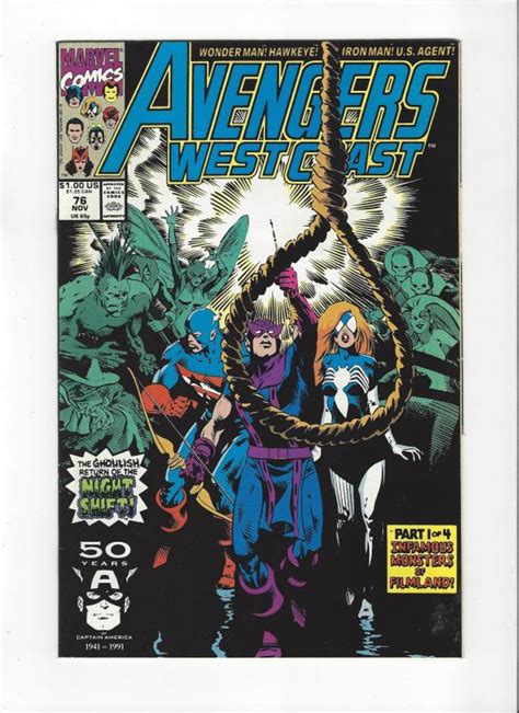 Avengers West Coast #76 Night Shift NM | Comic Books - Modern Age, Marvel, Avengers, Superhero ...