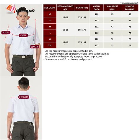 Uniform Kemeja Kelabu Sekolah Eric Robertson