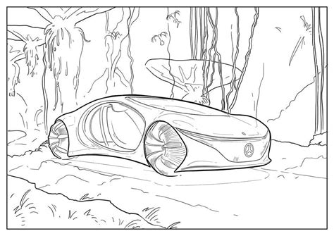 Coloriage Voiture Mercedes Cool Dessin Gratuit Imprimer