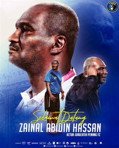 Penang Fc Gantikan Tomas Trucha Dengan Zainal Abidin Hassan Sukanz