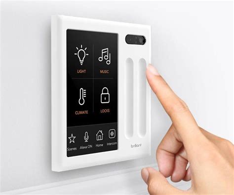 Brilliant Control Smart Lighting And Touchvoice Control Smart Home