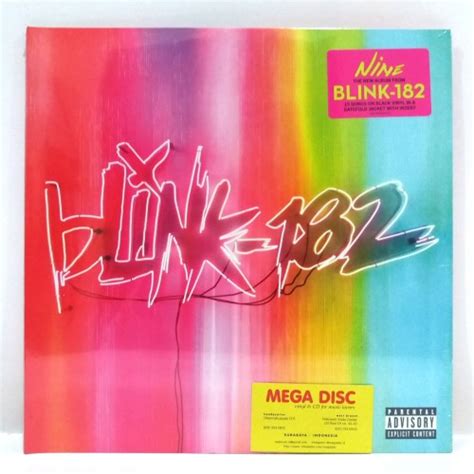 Jual Lp Blink 182 Nine Album Vinyl Piringan Hitam Rock New Release