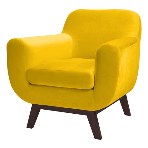 Fauteuil Copenhague En Velours Jaune Découvrez Les Fauteuils