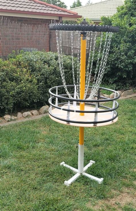 20 Homemade DIY Disc Golf Basket Ideas - Suite 101