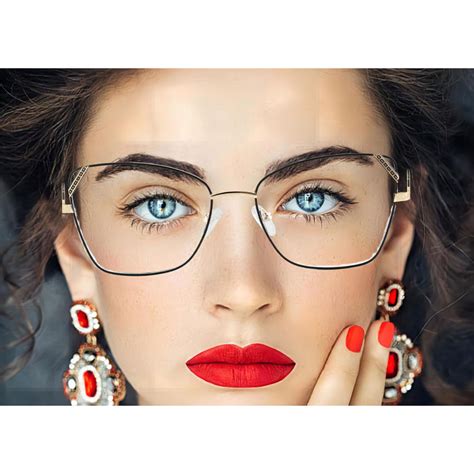 China Gd New Design Fashion Premium Women Retro Metal Eyewear Eyeglass