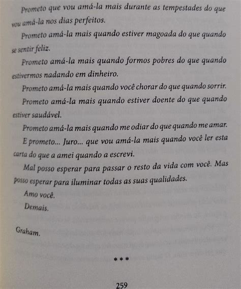 Carta De Graham Para Quin Frases Marcantes De Livros Livros De