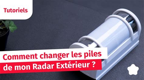 Comment changer les piles de mon détecteur de mouvements extérieur