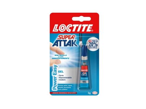 Loctite Loctite Super Attak Power Easy Gel 3g Acquista Su Ferramenta