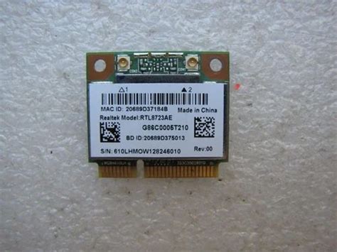 Intel Toshiba Satellite S855 Wireless Card WiFi Adapter RTL8723AE At Rs