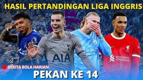 Hasil Pertandingan Liga Inggris Semalam 4 Desember 2023 YouTube