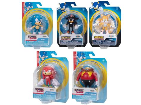 Sonic The Hedgehog Wave Assorted Pack Figures Cm Jakks Pacific