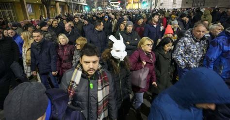 Serbian Opposition Supporters Return To The Streets Claiming Election Fraud