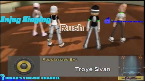 Rush Troye Sivan Karaoke Youtube