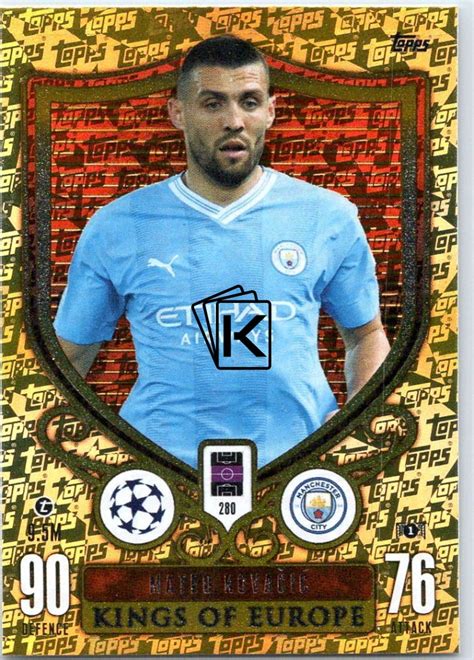 2023 24 Topps Match Attax EXTRA UEFA Club Competition Kings Of Europe