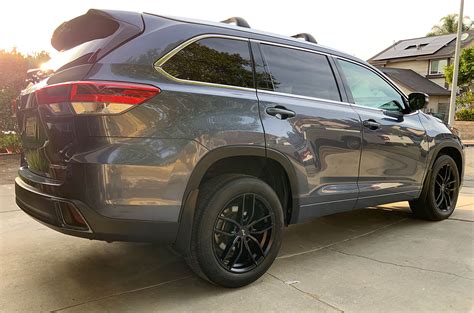 Toyota Highlander Wheels Custom Rim And Tire Packages