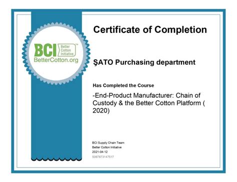 Certificates Şato Ayakkabı