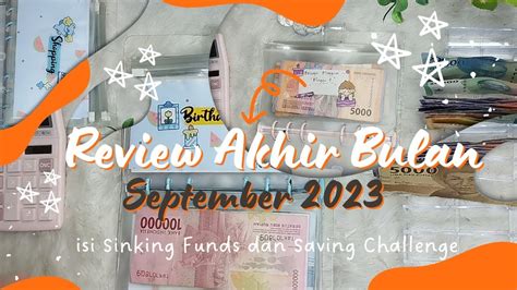 REVIEW DAN EVALUASI AKHIR BULAN SISA BUDGET SEPTEMBER 2023 ISI