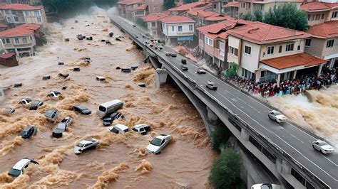 7 Minutes Ago In France Storms And Flash Floods Turn Roads Into Rivers