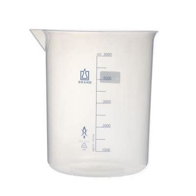 Vaso De Precipitado Ml Polipropileno Brand Plastico Para Laboratorio