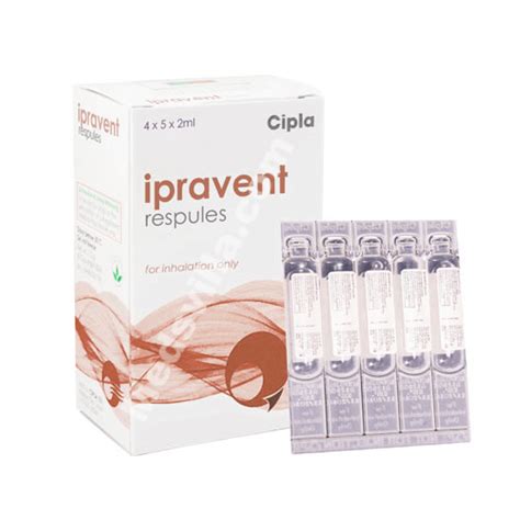 Ipravent Respules Ipratropium Ipratropium Side Effects Medsvilla