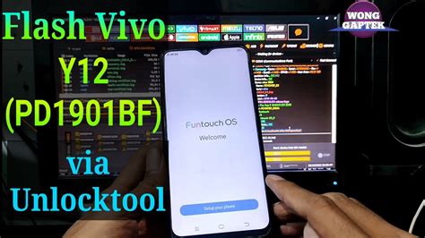 Flash Vivo Y Via Unlocktool Flash Vivo Y Pd Bf Youtube