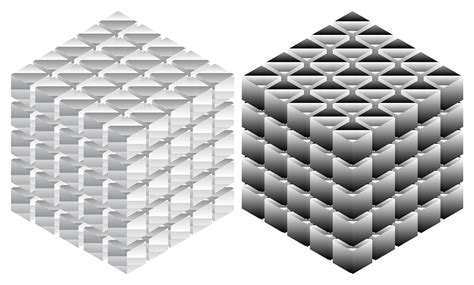 Metalen Kubussen Vector Afbeelding Vectorafbeelding Voor Openbaar Gebruik