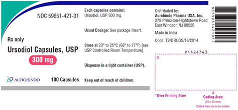 Dailymed Ursodiol Capsule