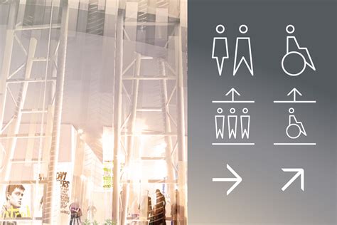 Mobilier Et Signal Tique Des Ar Nes De L Agora D Evry Pictogrammes