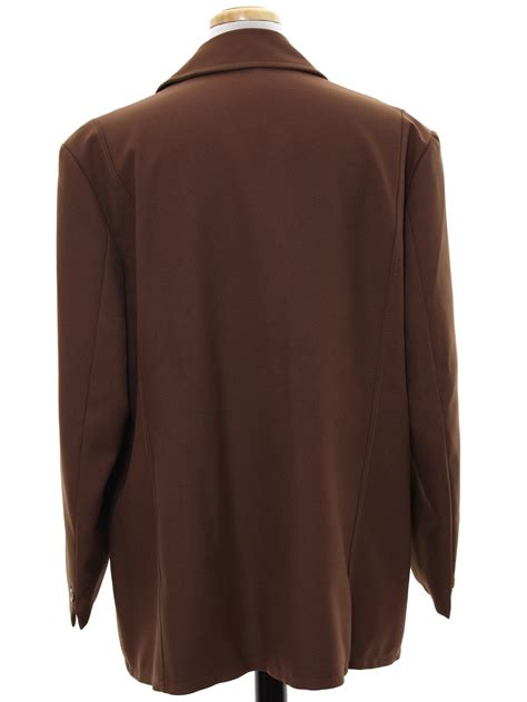 S Vintage Care Label Jacket S Care Label Mens Chocolate Brown