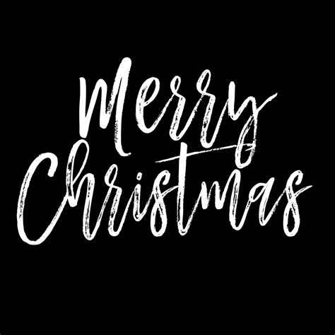 Merry Christmas Text Overlay Png Clip Art Modern Etsy Uk