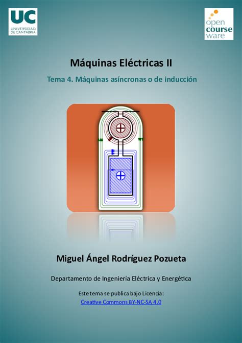 Pdf Máquinas Eléctricas Ii Este Tema Se Publica Bajo Licencia