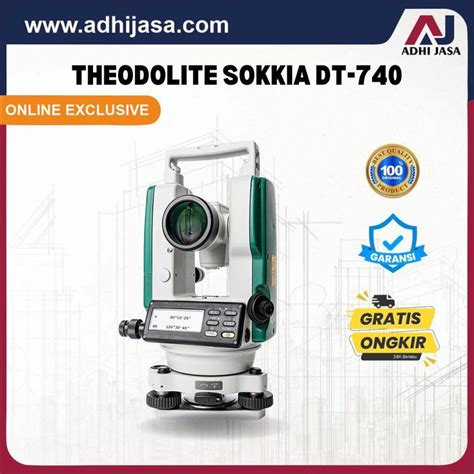 SOKKIA DT 740 Digital Theodolite BERGARANSI