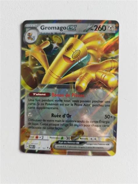 CARTE POKEMON GROMAGO Ex 139 182 Faille Paradoxe EV04 Neuf Fr EUR 3