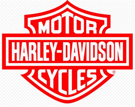 Transparent HD Harley Davidson Red Logo | Citypng