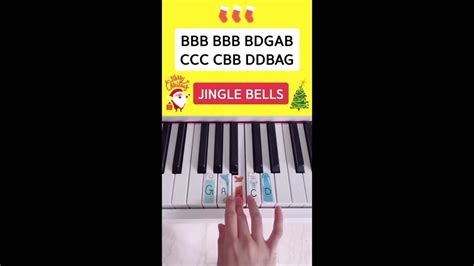 Jingle Bells Piano Tutorial Jinglebells Jinglebellspiano