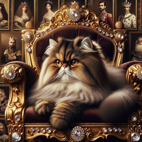 Persian Cats And Royalty A Regal Feline Legacy Unveiled