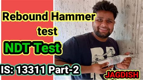 Rebound Hammer Test Schmitt Hammer Test Concrete Strength Test Non Destructive Test