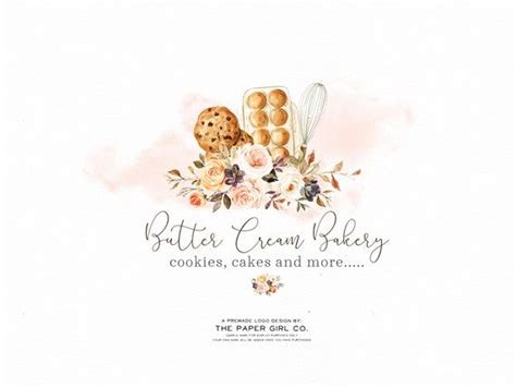 Cookie Logo Design Whisk Logo Design Baking Logo Design Etsy Baking