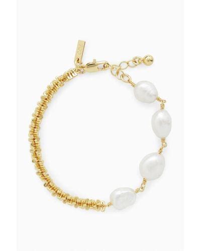 White Cos Bracelets For Women Lyst