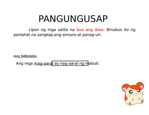 Pangungusap Lorem PANGUNGUSAP Lipon Ng Mga Salita Na Buo Ang Diwa