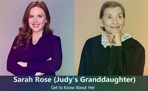 Judy Sheindlin's Granddaughter Sarah Rose: Uncovering Her Life and Legacy