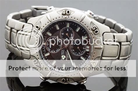 Reloj Citizen Titanium Wr 100 Alarm Chronograph