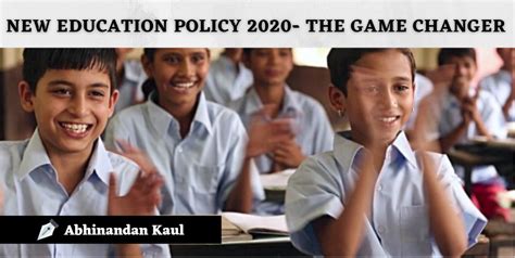 New Education Policy 2020- The Game Changer - Kreately