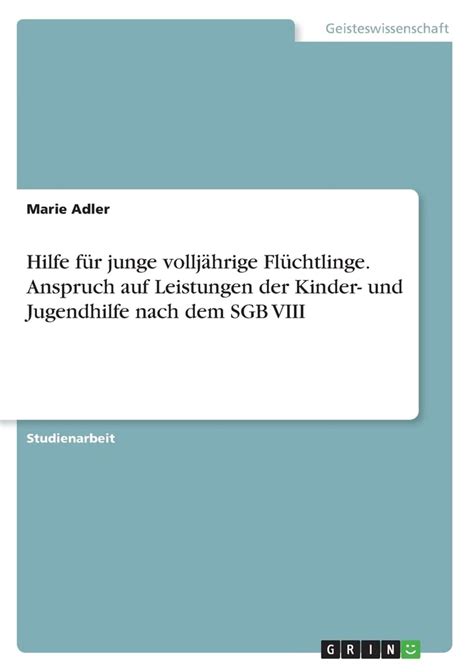 Hilfe F R Junge Vollj Hrige Fl Chtlinge Anspruch Auf Leistungen Der